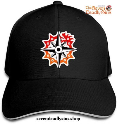 2021 The Seven Deadly Sins Dragon Of Sin Baseball Cap Black