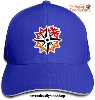 2021 The Seven Deadly Sins Dragon Of Sin Baseball Cap Blue