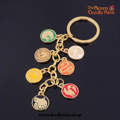 2021 The Seven Deadly Sins Emblems Keychain