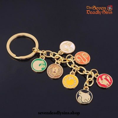 2021 The Seven Deadly Sins Emblems Keychain