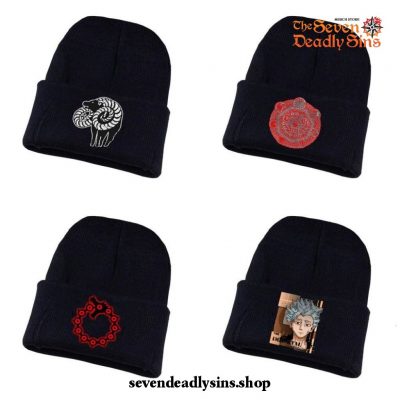 2021 The Seven Deadly Sins Knitted Hats