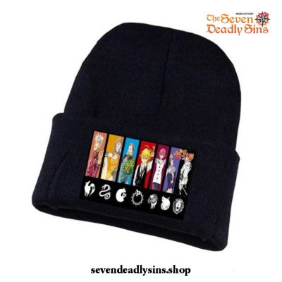 2021 The Seven Deadly Sins Knitted Hats Type 1 / One Size