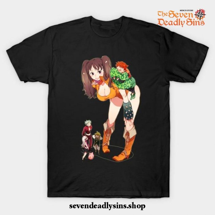 Boar Hat Crew (The Seven Deadly Sins) T-Shirt Black / S