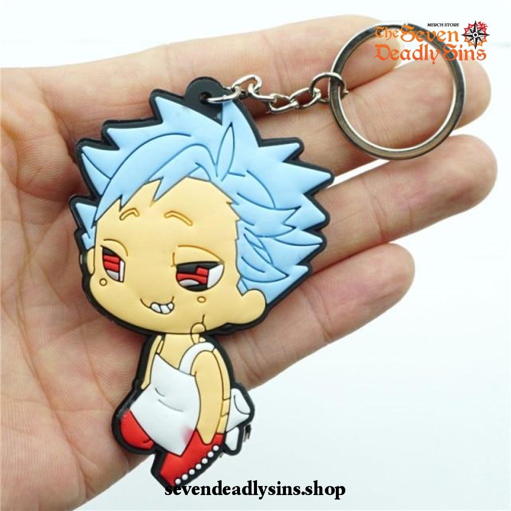 Seven Deadly Sins Key Chain, Keychain Seven Deadly Sins