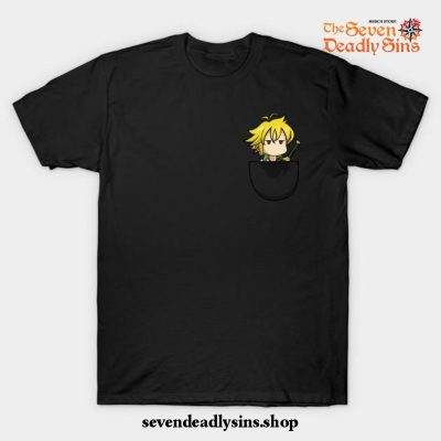 Cute Chibli Meliodas T-Shirt Black / S