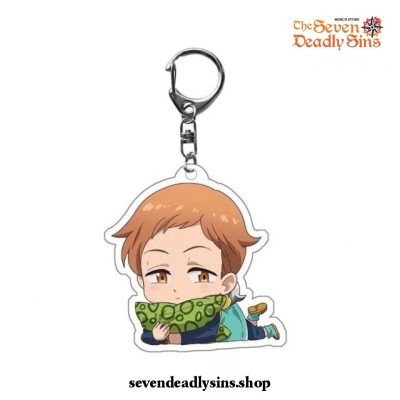 Cute The Seven Deadly Sins Acrylic Keychain King