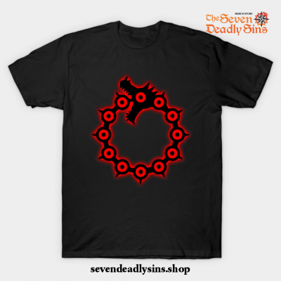 Deadly Sin Wrath T-Shirt Black / S
