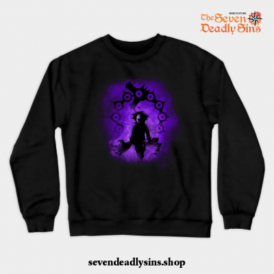 Demon King Crewneck Sweatshirt Black / S