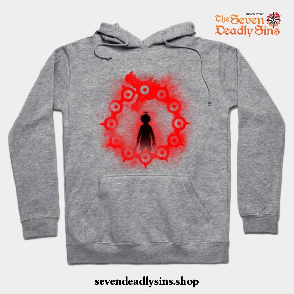 Dragon Wrath Seven Deadly Sins Kids Hooded Sweatshirt 