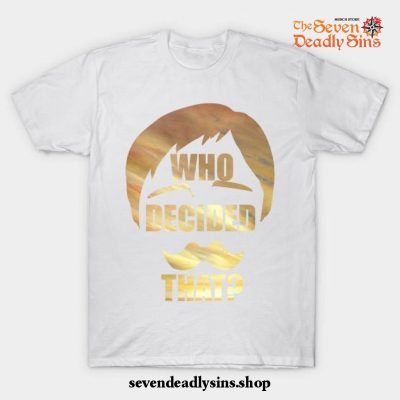Escanor - Seven Deadly Sins T-Shirt White / S
