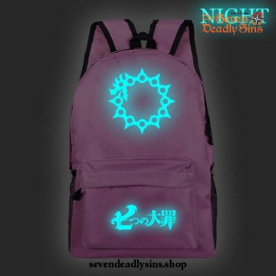 The Seven Deadly Sins nanatsu no taizai Anime Luminous backpack Bag New Y