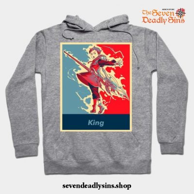 King Seven Deadly Sins Hoodie Gray / S