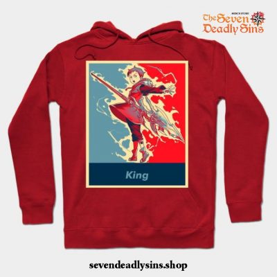 King Seven Deadly Sins Hoodie Red / S