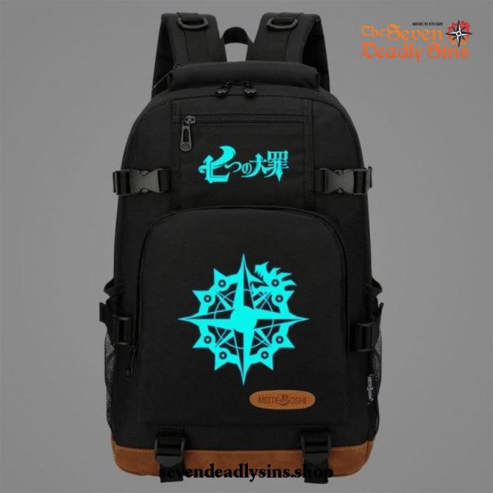 Luminous The Seven Deadly Sins Laptop Travel Backpack Type 01