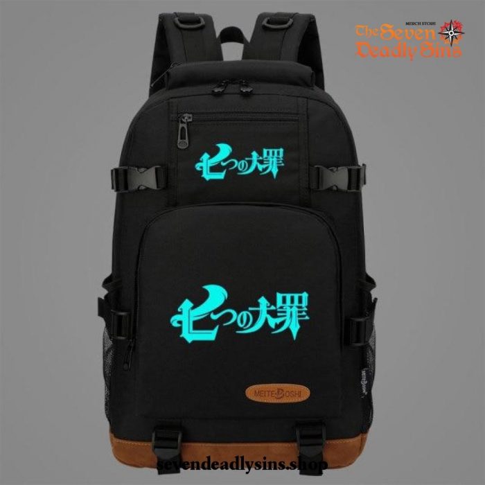 Luminous The Seven Deadly Sins Laptop Travel Backpack Type 02