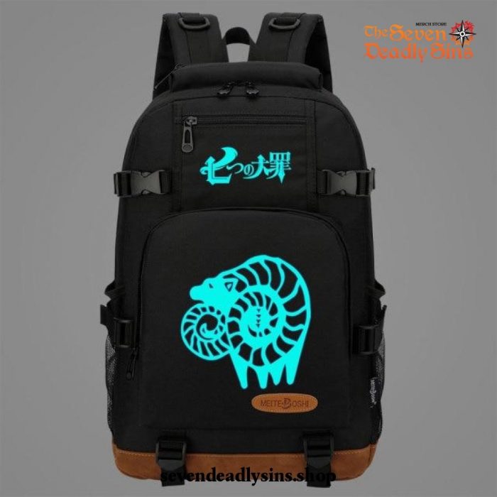 Luminous The Seven Deadly Sins Laptop Travel Backpack Type 12