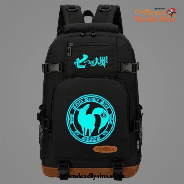 Luminous The Seven Deadly Sins Laptop Travel Backpack Type 15