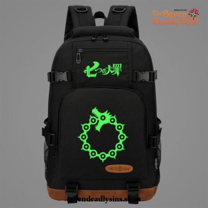 Luminous The Seven Deadly Sins Laptop Travel Backpack Type 21