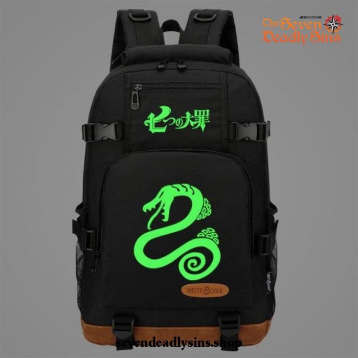 Luminous The Seven Deadly Sins Laptop Travel Backpack Type 22