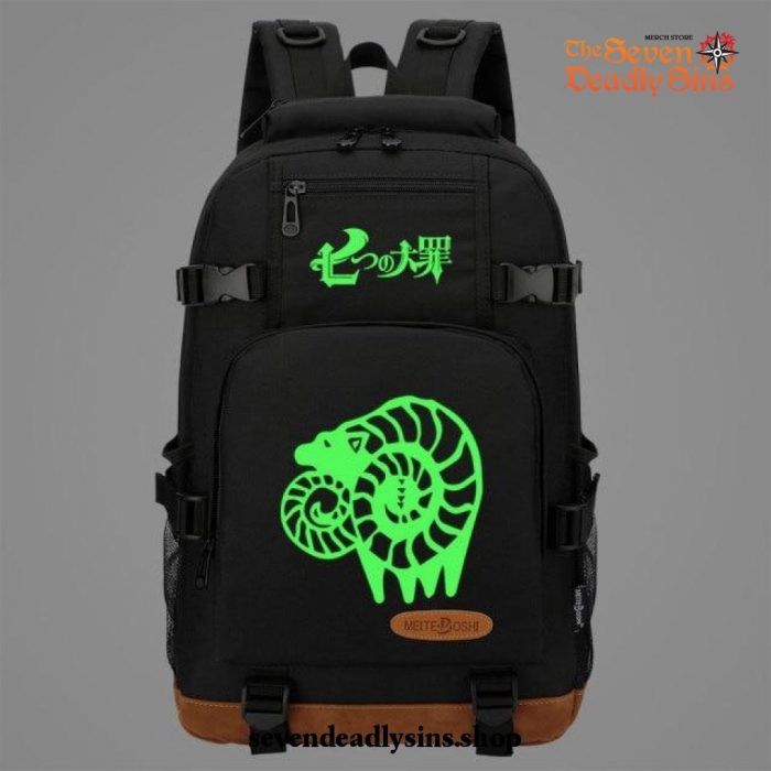 Luminous The Seven Deadly Sins Laptop Travel Backpack Type 27