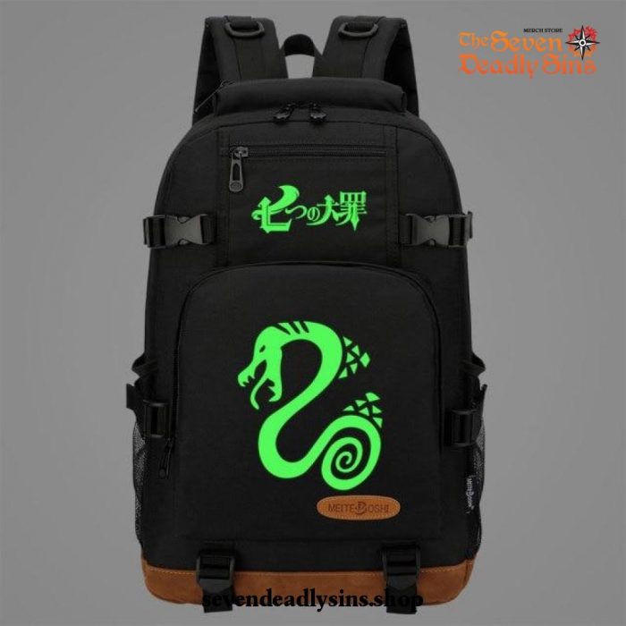 Luminous The Seven Deadly Sins Laptop Travel Backpack Type 28