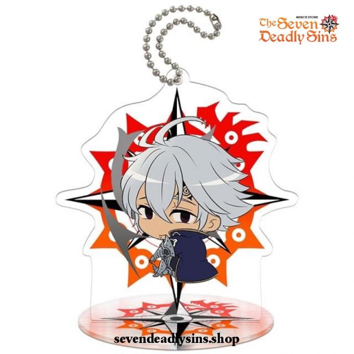 New Arrived Chibi The Seven Deadly Sins Characters Action Figure Keychain Cute Zeldris