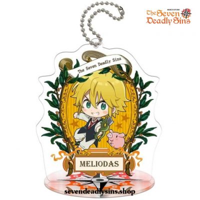 New Arrived Chibi The Seven Deadly Sins Characters Action Figure Keychain Meliodas