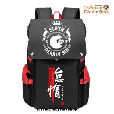 New Seven Deadly Sins Large Capacity School Backpack Type 04