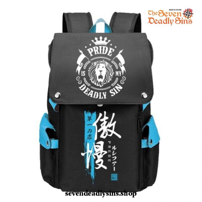 New Seven Deadly Sins Large Capacity School Backpack Type 08