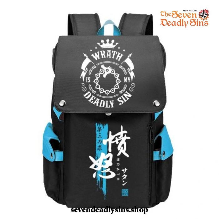 New Seven Deadly Sins Large Capacity School Backpack Type 10