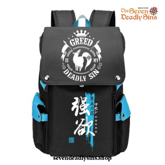 New Seven Deadly Sins Large Capacity School Backpack Type 12