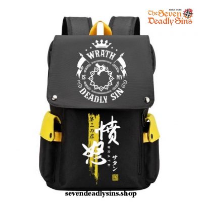 New Seven Deadly Sins Large Capacity School Backpack Type 17