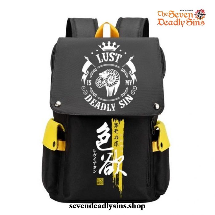 New Seven Deadly Sins Large Capacity School Backpack Type 21