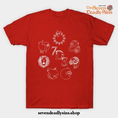 Seven Deadly Sins T-Shirt Red / S