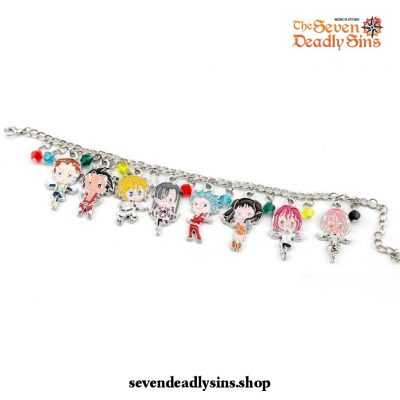 The Seven Deadly Sins Characters Charm Bracelets