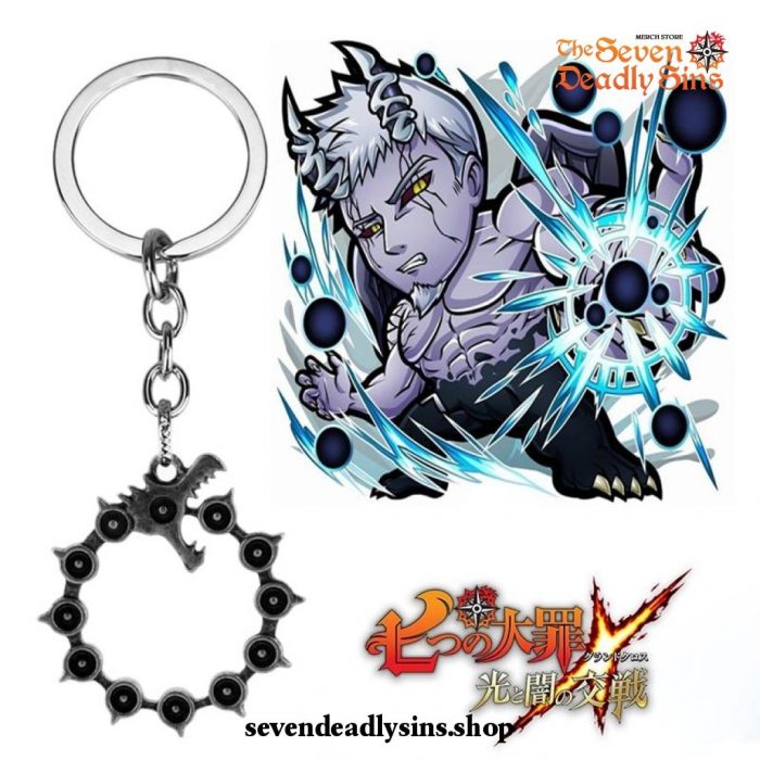 The Seven Deadly Sins Dragon Sin Of Wrath Keychain