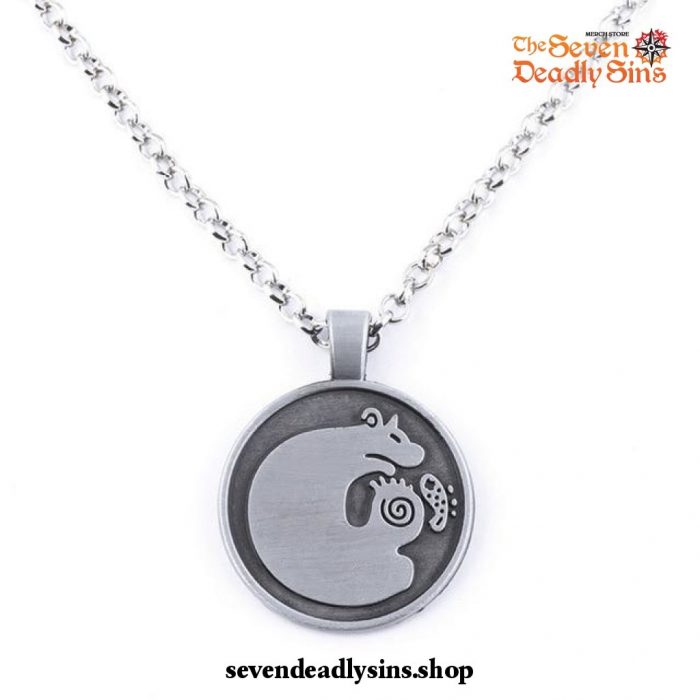 The Seven Deadly Sins Emblems Pendant Necklace Grizzly