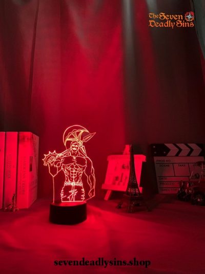 The Seven Deadly Sins Escanor 3D Lamp Nightlight