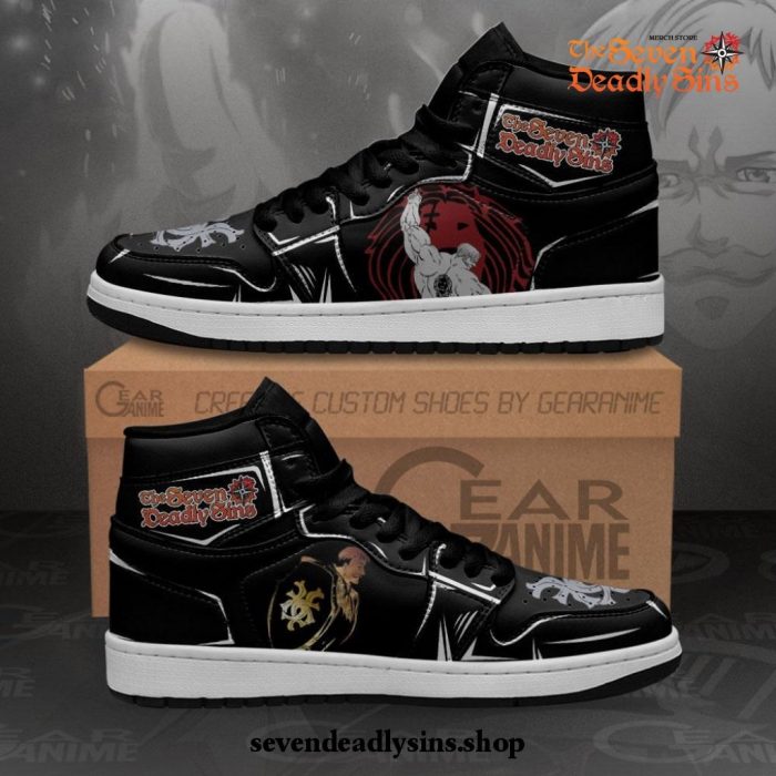 Escanor Sneakers Lion's Sin of Pride Anime Shoes MN10 Men / US6.5 Official Death Note Merch