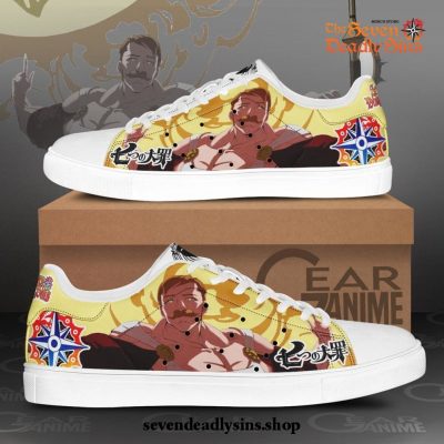 Escanor Skate Shoes The Seven Deadly Sins Anime Custom Sneakers PN10 Men / US6 Official Death Note Merch