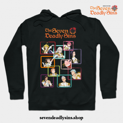The Seven Deadly Sins Festival Links Hoodie Black / S