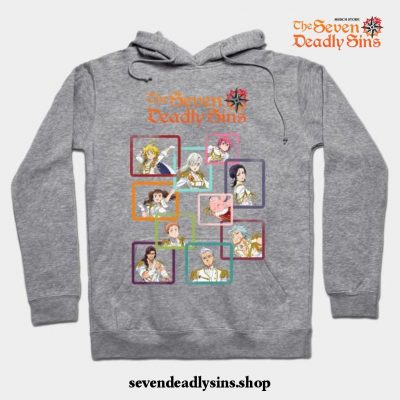 The Seven Deadly Sins Festival Links Hoodie Gray / S