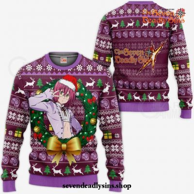 Gowther Ugly Christmas Sweater Seven Deadly Sins Xmas Gift VA11 Sweater / S Official Death Note Merch