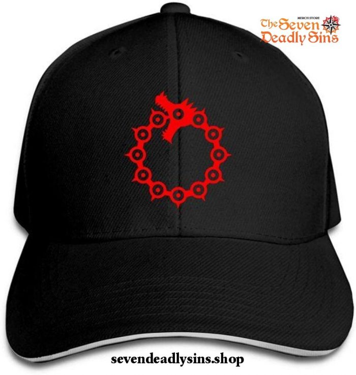 The Seven Deadly Sins Hat - Dragon Sin Hip Hop Baseball Caps Black