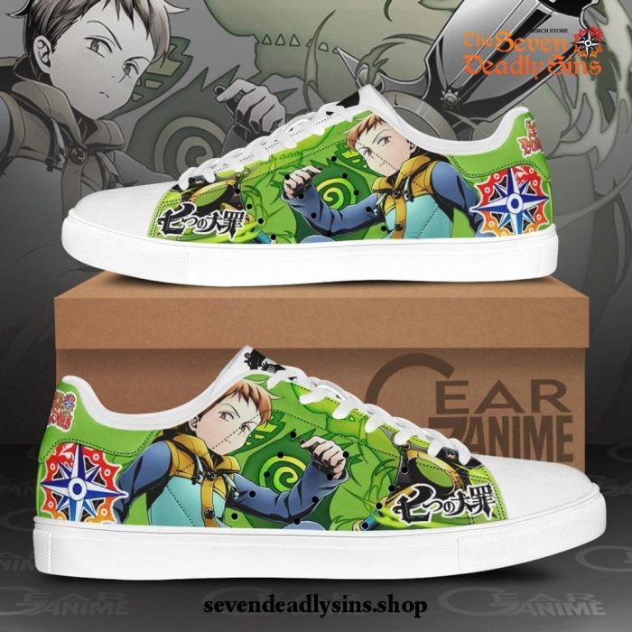 King Skate Shoes The Seven Deadly Sins Anime Custom Sneakers PN10 Men / US6 Official Death Note Merch