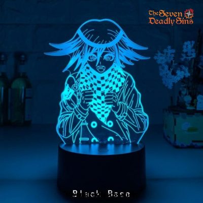The Seven Deadly Sins Meliodas Figure 3D Lamp Black / 7 Color No Remote