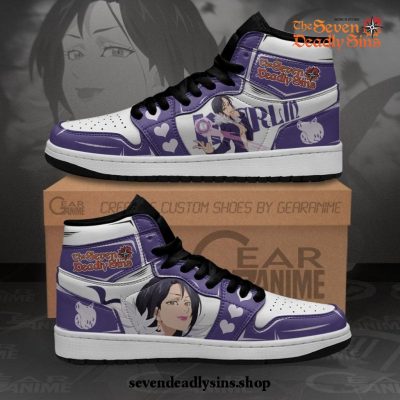 Seven Deadly Sins Merlin Sneakers Anime Custom Shoes MN10 Men / US6.5 Official Death Note Merch