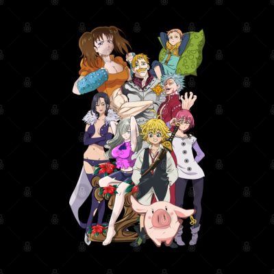 Seven Deadly Sins Anime Tapestry Official Cow Anime Merch