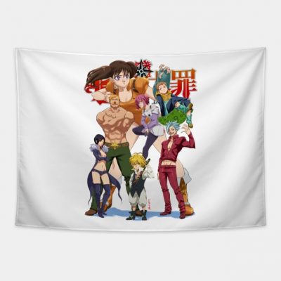 The Deadly Seven Sins Tapestry Official Cow Anime Merch