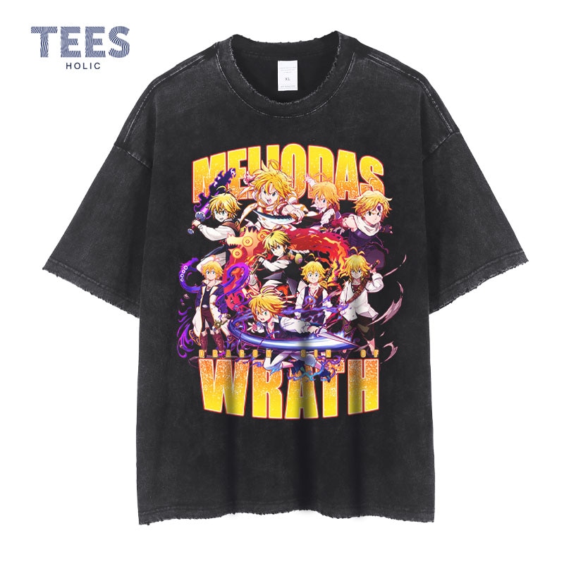 The Seven Deadly Sins Merlin With Kanji T-Shirt